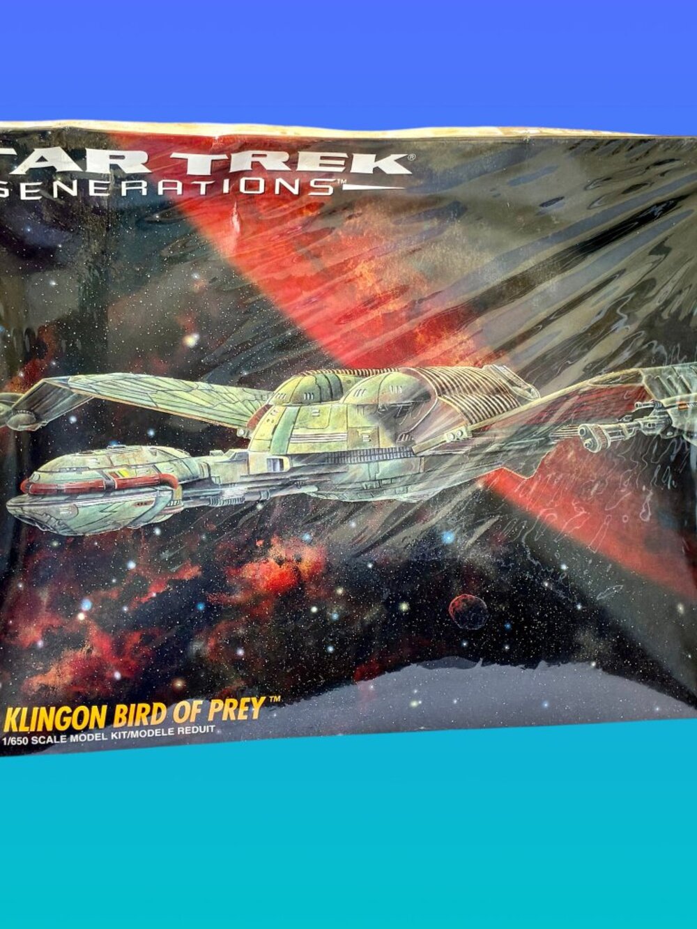 Star Trek Generations Klingon Bird of Prey Model Kit 1995 AMT ERTL #8230 New